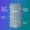 Method Deodorant, Pure Peace, Rose Water, Peonies + Pink Sea Salt notes, 24 Hour Odor Protection, 2.65 oz(Sea + Surf)