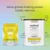 Method Dishwasher Detergent Packs, Lemon Mint, Dishwashing Rinse Aid to Lift Tough Grease and Stains, 30 Dishwasher Tabs per Package, (Pack of 4)