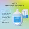 Method Gel Dish Soap Refill, Lime + Sea Salt Scent, Powerful Cleaning Formula, Large Refill Tub, Cuts Through Grease, 54 Fl Oz (Pack of 4)(54 Fl Oz (Pack of 2))