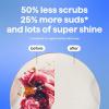 Method Super Shine Liquid Dish Soap Refill, Powered by Enzymes, Dewy Daze Scented, 48 fl oz(Free Clear)