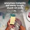Method Super Shine Liquid Dish Soap Refill, Powered by Enzymes, Dewy Daze Scented, 48 fl oz(Free Clear)