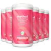 Method All-Purpose Cleaning Wipes, Lime + Sea Salt, Multi-Surface, Compostable, 70 Count (Pack of 6)(Coconut)