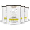 Method Dishwasher Detergent Packs, Lemon Mint, Dishwashing Rinse Aid to Lift Tough Grease and Stains, 30 Dishwasher Tabs per Package, (Pack of 4)