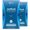 Method Dryer Sheets, Fresh Air, 80 Sheets, 2 pack, Packaging May Vary