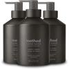 Method Gel Hand Soap, Vanilla + Raspberry, Reusable Pink Aluminum Bottle, 12 oz (Pack of 3)(Vetiver + Amber)