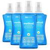 Method Liquid Laundry Detergent, Coconut + Cactus Water, 66 Loads Per Bottle, Stain Remover, 53.5 Fl Oz (Pack of 1)(Fresh Air)