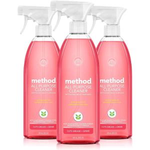 Method All-Purpose Cleaner, Pink Grapefruit, 28 Ounce, 3 pack, Packaging May Vary(28 Fl Oz (Pack of 3))
