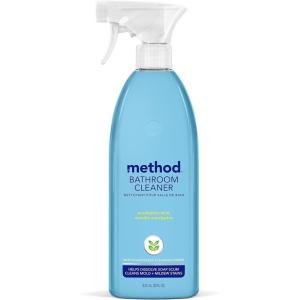 Method Bathroom Cleaner, Removes Mold + Mildew Stains, Eucalyptus Mint, 28 Fl Oz (Pack of 8)(28 Count (Pack of 1))