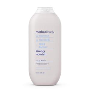 Method Body Wash, Magnolia, Paraben and Phthalate Free, 18 oz (Pack of 1)(Simply Nourish)