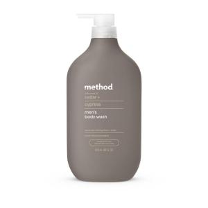 Method Body Wash, Wind Down, Paraben and Phthalate Free, 28 FL Oz (Pack of 1)(Cedar + Cypress)