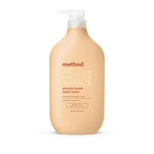 Method Body Wash, Wind Down, Paraben and Phthalate Free, 28 FL Oz (Pack of 1)(Energy Boost)