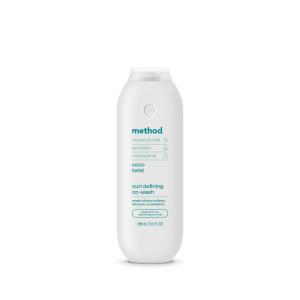 Method Curl Defining Co-Wash, Coco Twist – Moisturizes & Detangles Hair – Sulfate Free, Paraben Free & Safe for Color Treated Hair – 13.5 oz