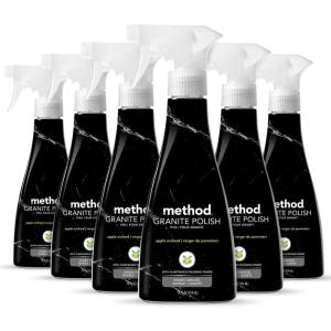 Method Daily Granite Cleaner Spray, Apple Orchard, Cleaning Agent for Granite, Marble, and Other Sealed Stone, 28 fl oz Spray Bottles (Pack of 8)(Apple Orchard)
