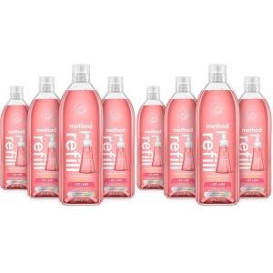 Method Foaming Hand Soap Refill, Pink Grapefruit, Recyclable Bottle, 28 fl oz (Pack of 4) (Packaging May Vary)(28 Fl Oz (Pack of 8))
