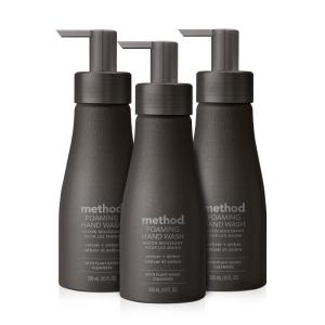 Method Foaming Hand Soap Refill, Violet + Lavender, Recyclable Bottle, 28 fl oz (Pack of 4) (Packaging May Vary)(Vetiver + Amber)
