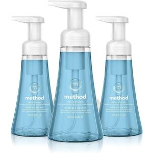 Method Foaming Hand Soap, Sea Minerals, Paraben and Phthalate Free, 10 Fl Oz (Pack of 6)(10 Fl Oz (Pack of 3))