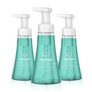 Method Foaming Hand Soap, Waterfall, 10 fl oz (Pack of 3)(10 Fl Oz (Pack of 3))