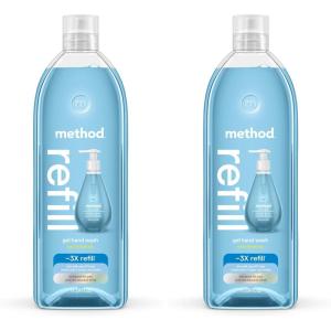 Method Gel Hand Soap Refill, Sea Minerals, 34 Fl Oz (Pack of 1) (Packaging May Vary)(34 Fl Oz (Pack of 2))