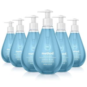 Method Gel Hand Soap Refill, Sea Minerals, Packaging May Vary, 34 oz (Pack of 4) (Packaging May Vary)(22.67 Fl Oz (Pack of 6))