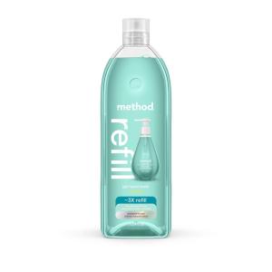 Method Gel Hand Soap, Refill, Waterfall, 34 oz (Packaging May Vary)(34 Fl Oz (Pack of 1))
