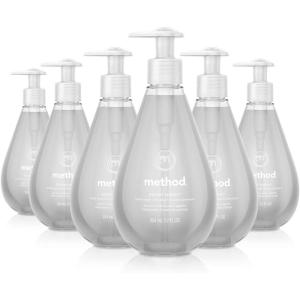 Method Gel Hand Soap, Sweet Water, 12 fl oz (Pack of 6)