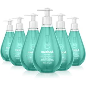 Method Gel Hand Soap, Waterfall, 12 fl oz (Pack of 3)(Pack of 6)