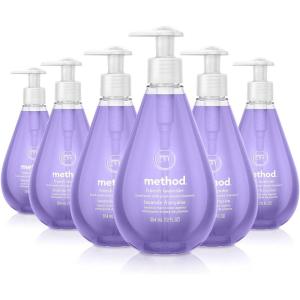 Method Gel Hand Wash, French Lavender, 12 fl oz (Pack of 6)(12 Fl Oz (Pack of 6))