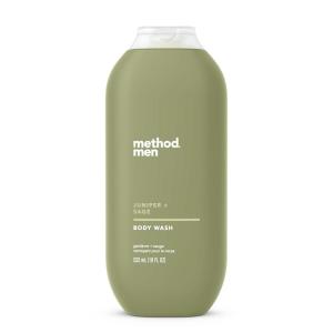 Method Men Body Wash, Juniper + Sage, Paraben and Phthalate Free, 18 fl oz (Pack of 1)(Juniper + Sage)