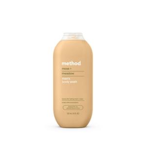 Method Men Body Wash, Juniper + Sage, Paraben and Phthalate Free, 18 fl oz (Pack of 1)(Moss + Meadow)