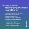 Method Daily Simply Nourish Moisturizing Hair Care Shampoo (14 oz) + Conditioner (13.5 oz) with Shea Butter, Coconut, and Rice Milk, Paraben and Sulfate Free