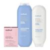 Bundle of Method Simply Nourish Moisturizing Shampoo, 14 oz (Pack of 1) + Method Simply Nourish Moisturizing Conditioner, 13.5 oz (Pack of 1) + Method Pure Peace Bar Soap (2 bars) 5 oz each