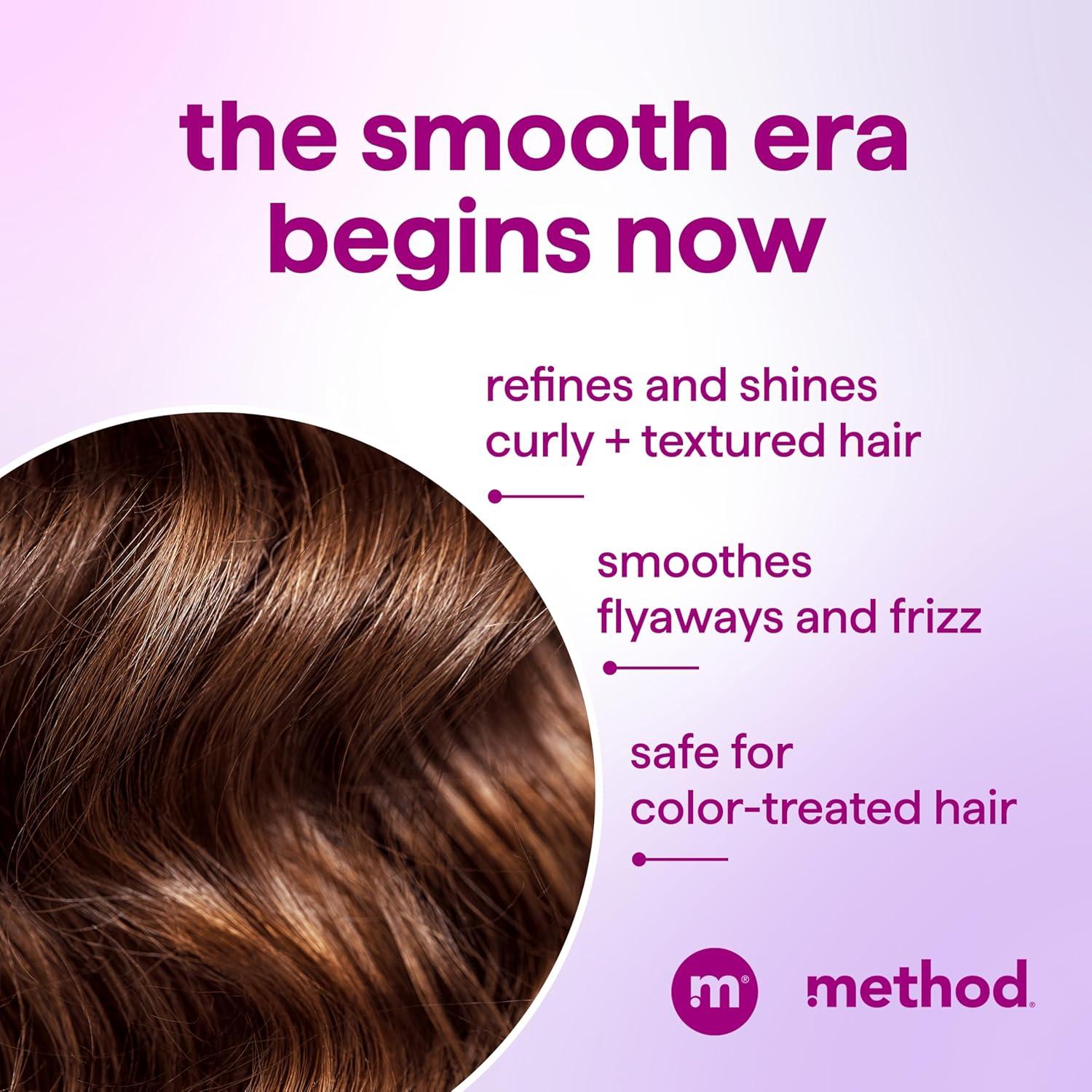 image:imageMethod Smoothing Conditioner Serene Escape for Curly Hair Nourishes and Softens Safe for ColorTreated Hair SulfateFree and CrueltyFree 135 oz