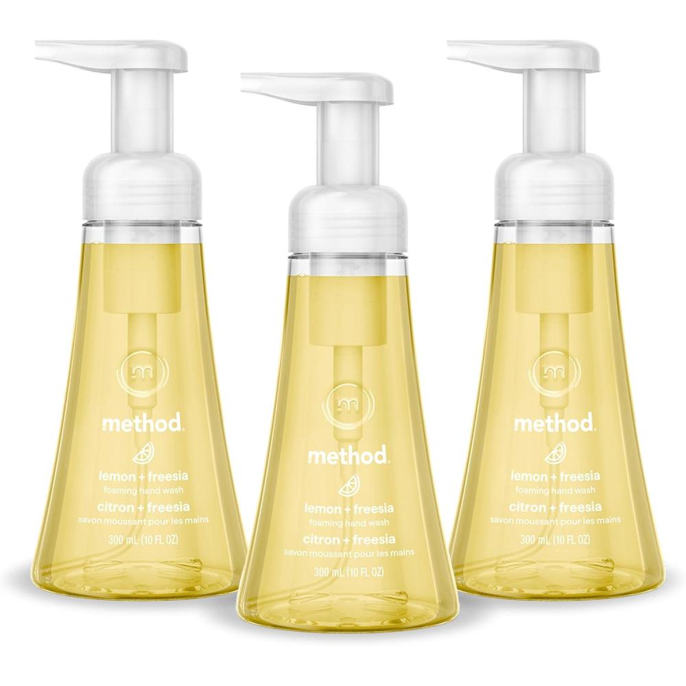 image:imageMethod Foaming Hand Wash Lemon Freesia 10 fl oz 3 pack