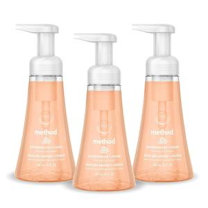 Method Foaming Hand Wash, Sandalwood + Cedar, 10 fl oz, 3 pack(10 Fl Oz (Pack of 3))