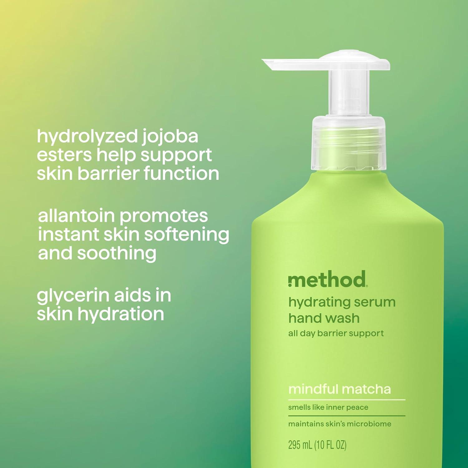 image:imageMethod Hand Wash Hydrating Serum Pure Peace 10 oz Pack of 3Mindful Matcha