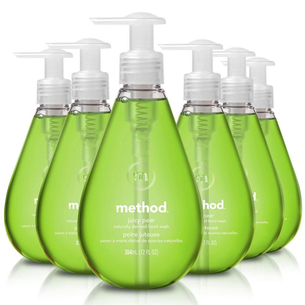 image:imageMethod Gel Hand Soap Juicy Pear 12 Fl Oz Pack of 6