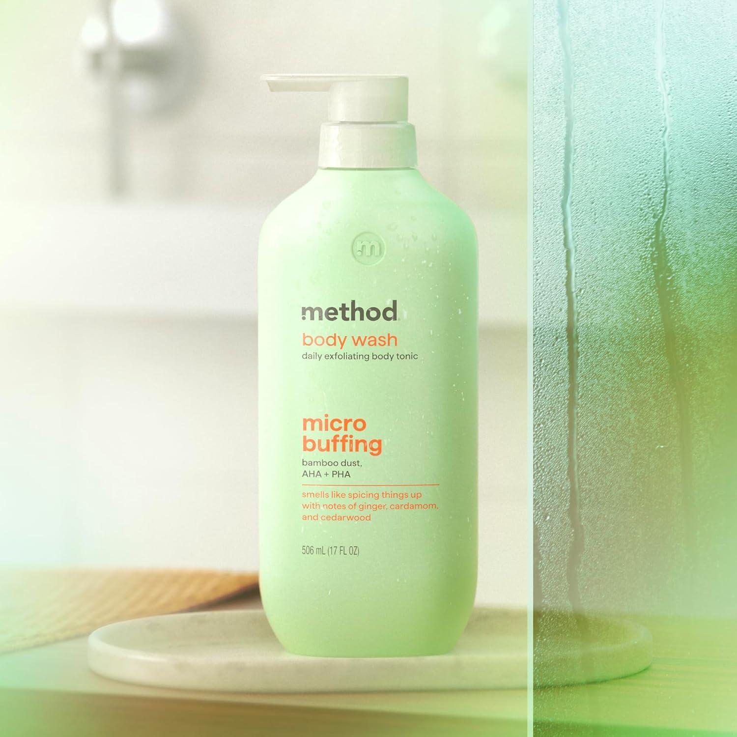 image:imageMethod Body Wash Instant Hydration Body Tonic with notes of Amber Wood Musk and Lavender 17 fl ozGinger Cardamom Cedarwood