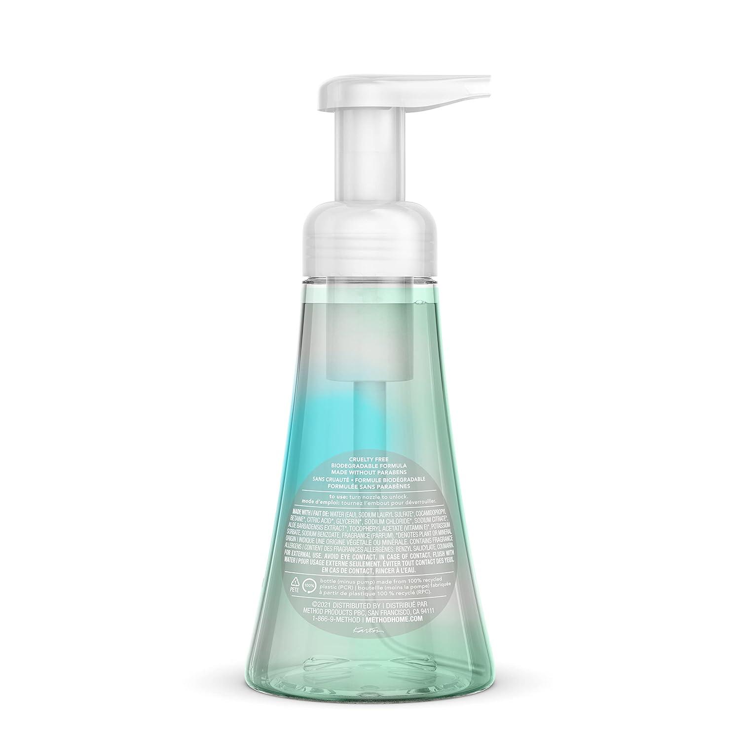 image:imageMethod Foaming Hand Wash Coconut Water 10 Fl Oz Pack of 1Pump Bottle