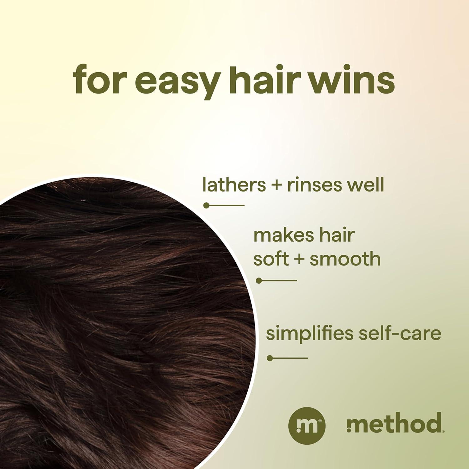image:imageMethod Men 2in1 Shampoo and Conditioner Moss Meadow Cleans and Conditions with Argan and Jojoba Oil Made without Parabens 14 oz