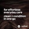 Method Men 2-in-1 Shampoo and Conditioner, Marine + Mist – Cleans and Conditions with Argan and Jojoba Oil – Made without Parabens – 14 oz