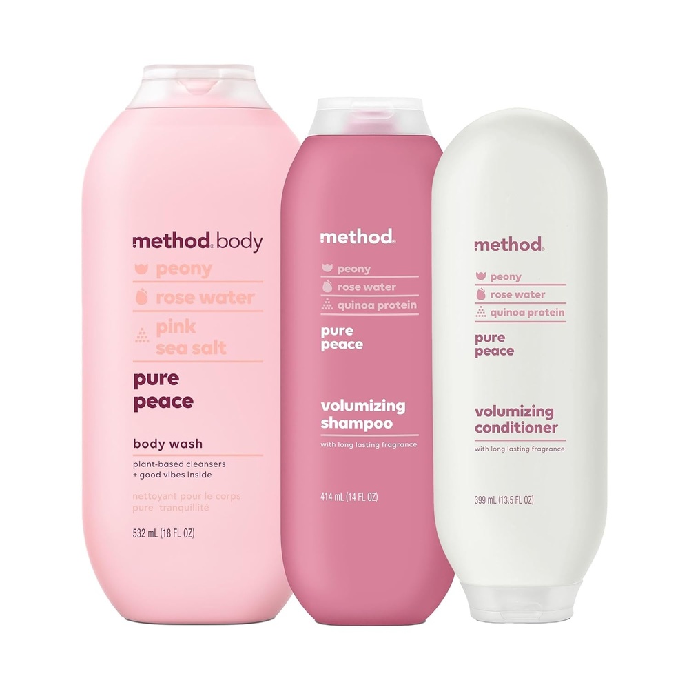 image:imageMethod Body Wash and Hair Care Gift Set Pure Peace