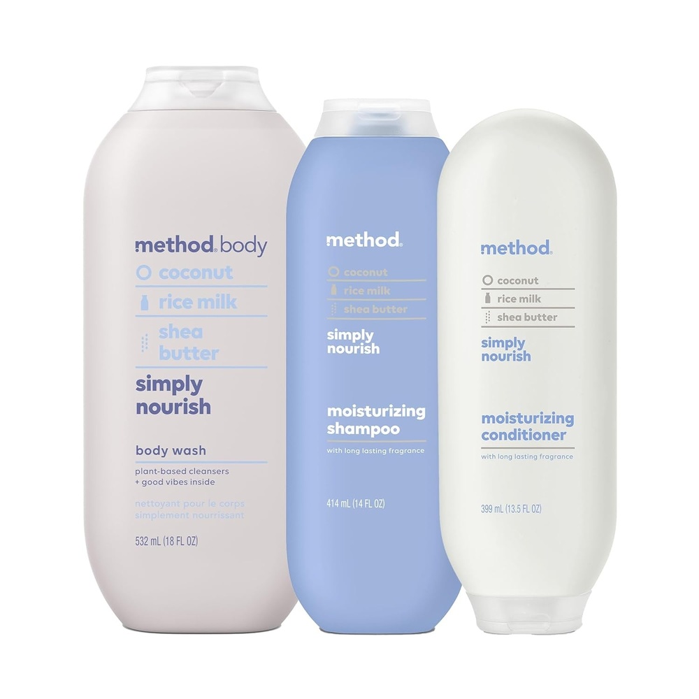 image:imageMethod Body Wash and Hair Care Gift Set Simply Nourish